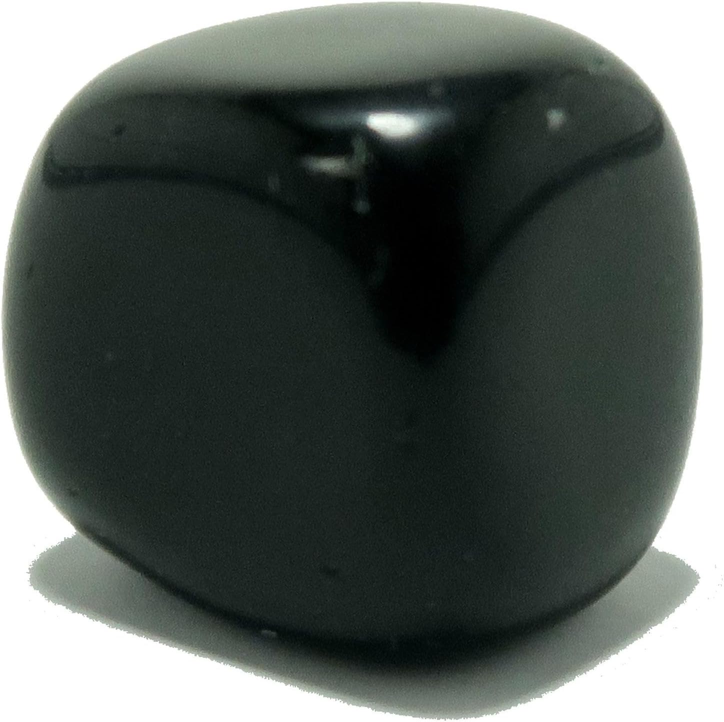 Satin Crystals Black Obsidian Tumbled Stone Grid Protection