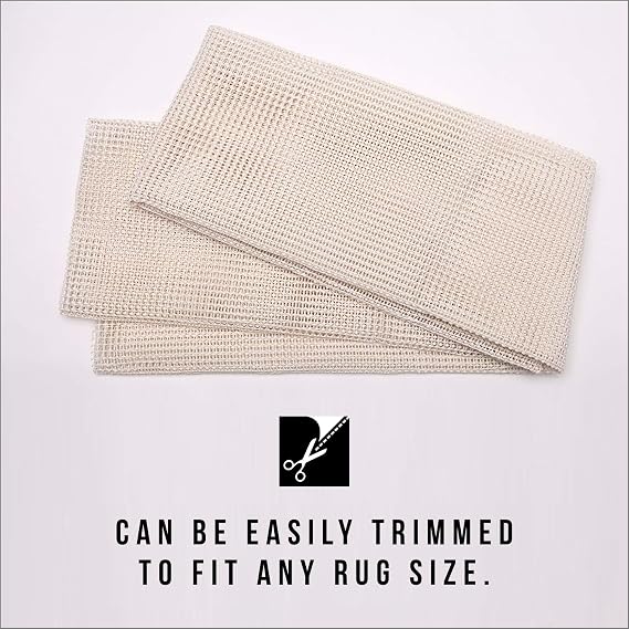 Slip-Stop Ultra Stop Low-Profile Non-Slip Rug Pad for Area Rugs and Runner Rugs, Rug Pad for Hardwood Floors 2' x 3'