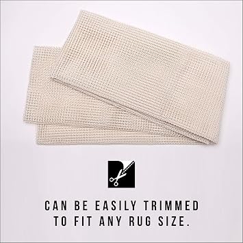 Slip-Stop Ultra Stop Low-Profile Non-Slip Rug Pad for Area Rugs and Runner Rugs, Rug Pad for Hardwood Floors 2' x 3'