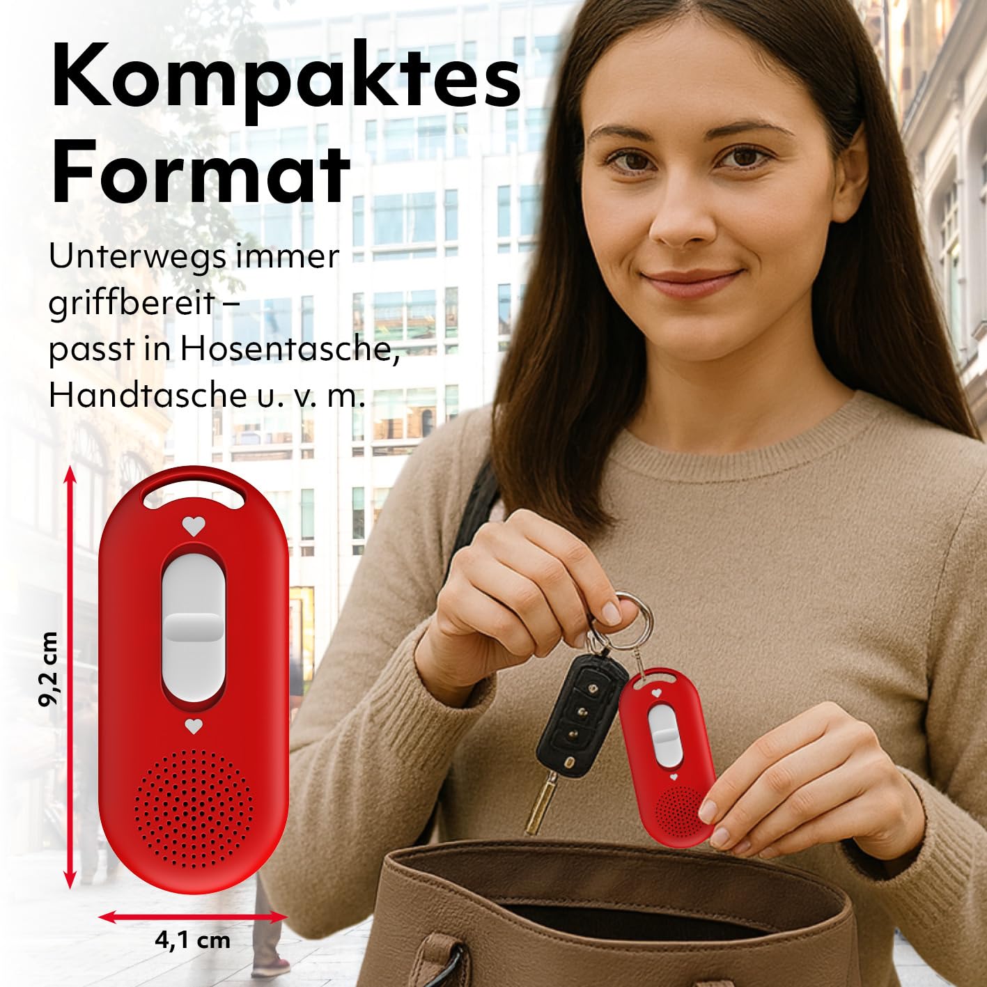 Audio-Reanimations-Anleitung 4er Set | Klare Schritt-für-Schritt Sprachanweisungen im Notfall, sofort startklar | Ohne App, ohne Handy, ohne Internet