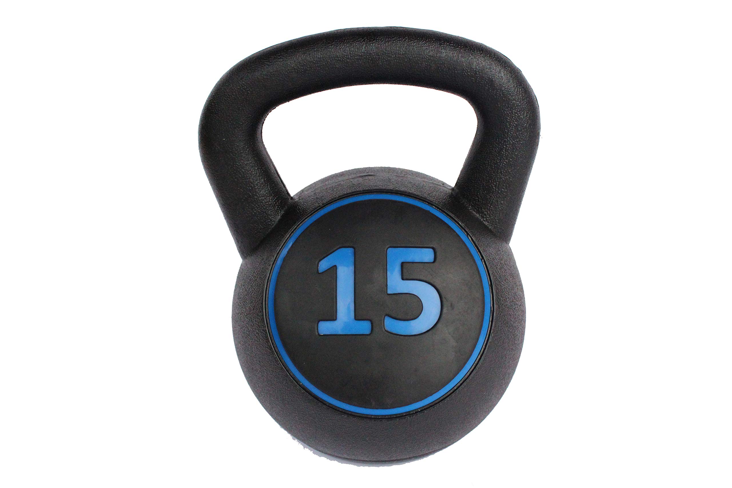 Set Kettlebell 3 Pezzi - 5, 10, 15 Lbs (2.2, 4.5, 6.8 Kg) In HDPE Con Vassoio, Per Allenamento A Casa