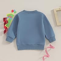 Vista 6 de Primer Traje de Cumpleaños para Niño Bebé Niño Sudadera con Cuello Redondo de Manga Larga de Un Año Primer Traje de Cumpleaños Linda Ropa de Otoño