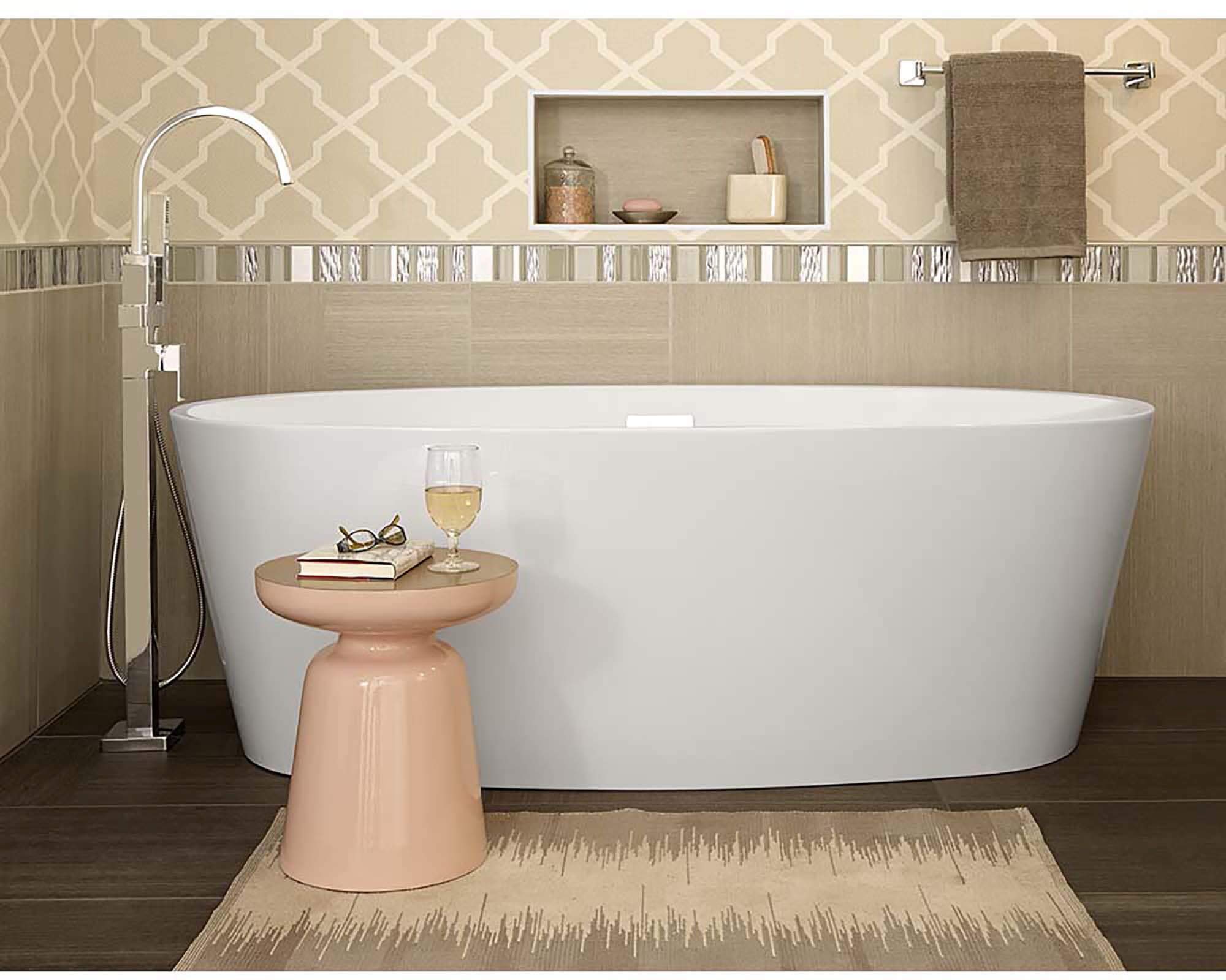 American Standard Contemporary Square Freestanding TubFiller