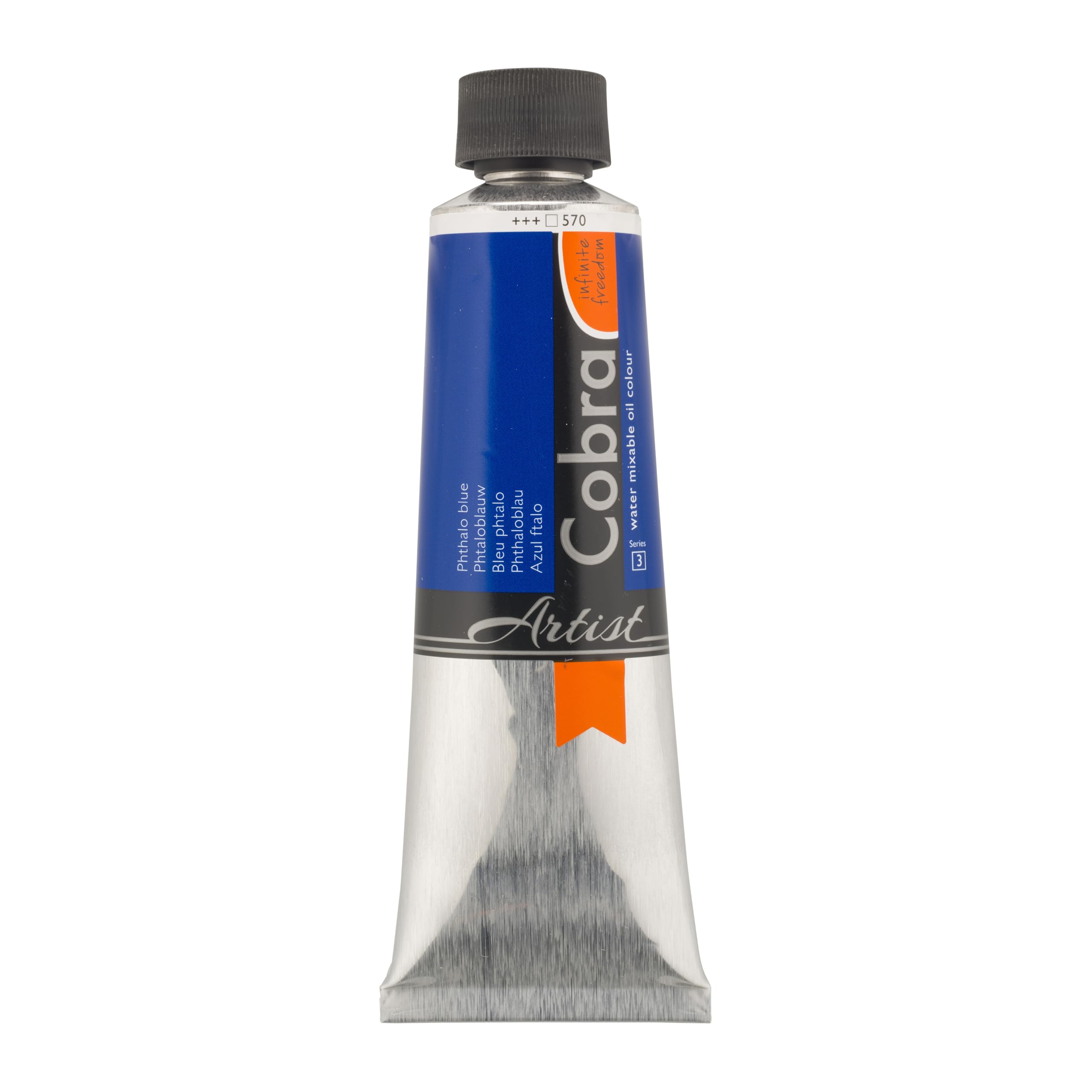 Cobra Artist Oil Colour Tube 150 ml Phthalo Blue 570
