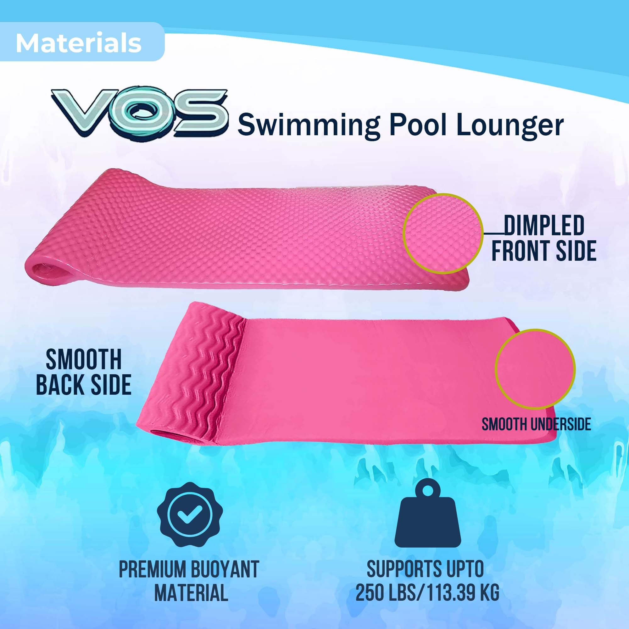 VOS Infinity Flotteur à effusion pour piscine et lac