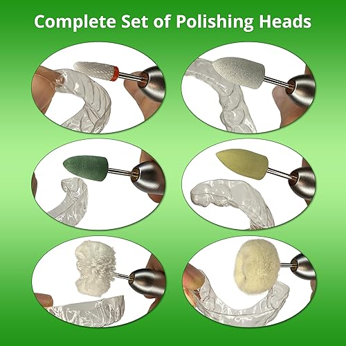 Miniatura 3 de Herramienta de pulido de retenedor de alineador USB  Mini pulidor eléctrico portátil que ayuda a refinar los bordes para un ajuste cómodo, alisar