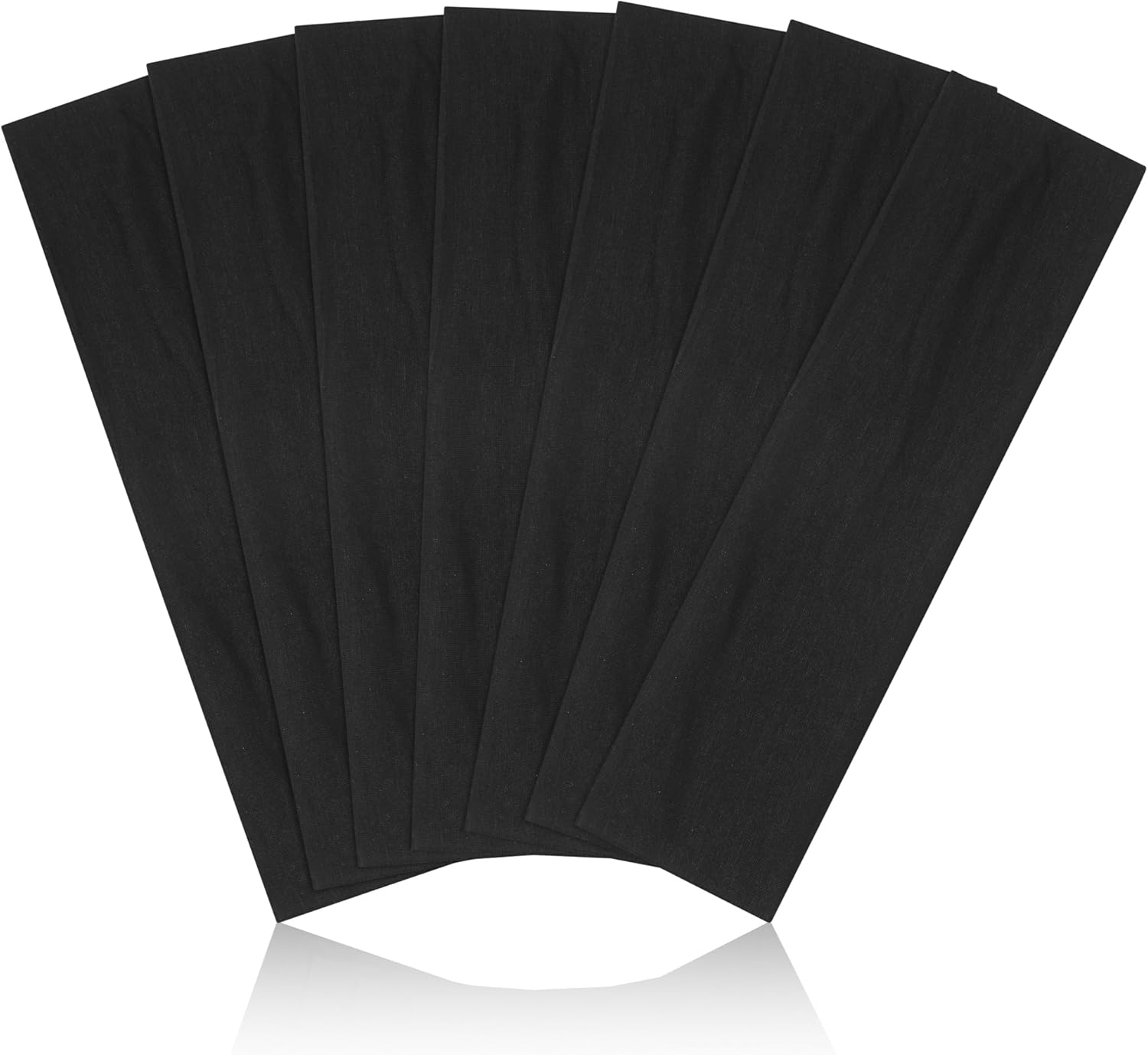 Headbands for Women Non Slip – 7PCS Fashion Sports Hair Bands for Women’s Hair, Soft Cotton Cloth Stretchy Headbands for Women for Workout Yoga Running