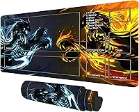 Vista 7 de TCG - Tapete de juego con zonas de 23.6 x 13.7 pulgadas, juego de mesa Dragon MTG, juego de cartas coleccionables para TCG MTG Playmat diseños únicos