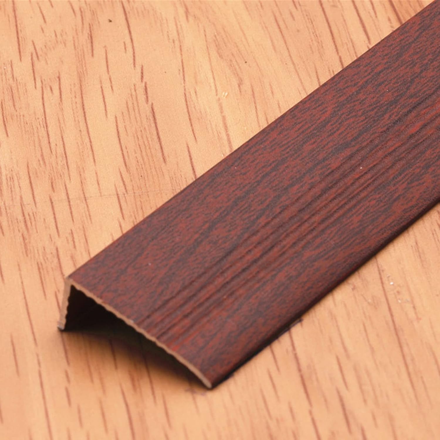 Floor Transition Strip Floor Divider Strip, Thresholds Aluminum Reducer Floor Transition Strip, Wood to Tile, Carpet to Tile, Carpet to Laminate, L Molding Non Slip Sturdy Threshold Slope ( Color : B