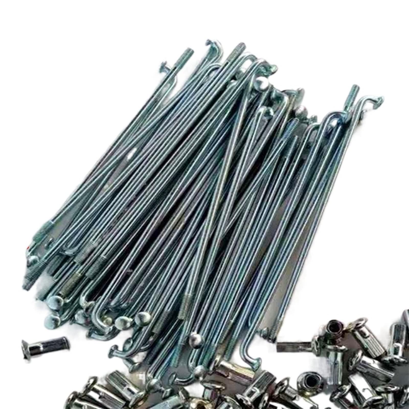 Elektrofahrrad Speichen 3,0mm 190mm - 36 Stück Mit Nippeln Verzinkt