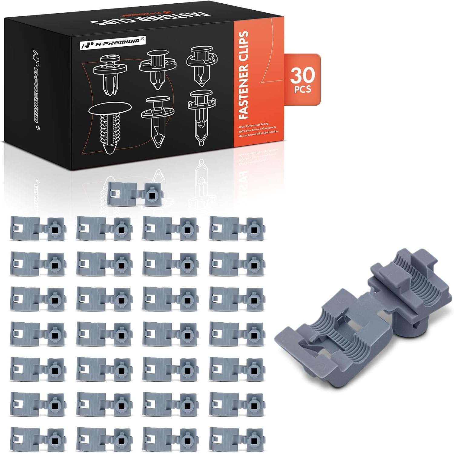A-Premium 30PCS Door Lock Rod Latch & Tailgate Retainer Clips