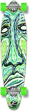 Yocaher Punked Countdown Longboard Complete Skateboard - Available in All Shapes