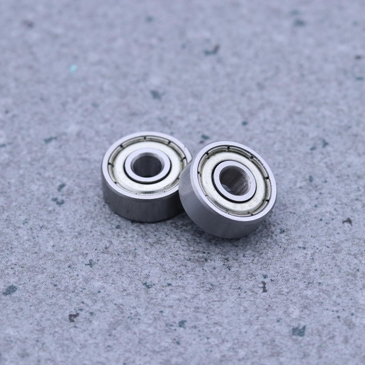 Bearings, 10pcs Deep Groove Ball Bearing 624zz Bearing Deep Groove Bearing 10x5x4 Bearing 624zz Micro Bearings Miniature Ball Bearings Single Row Bearing Groove Radial Ball Bearing Silver,High Hardne