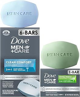 Dove Men Care - Jabón en barra corporal + car...