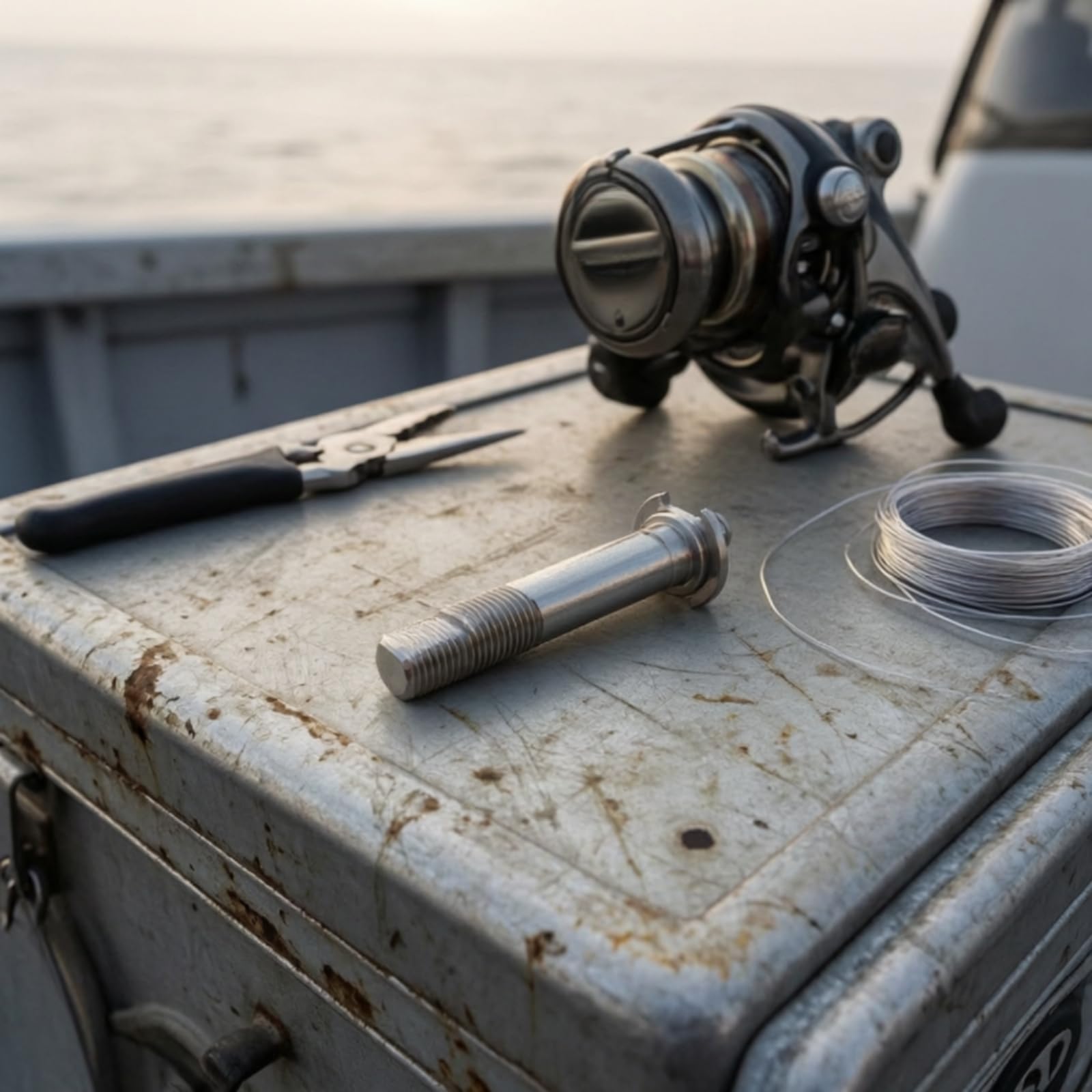 Fishing Reel Spindle Albero Bobina Mulinello Asse Rotante Perno Ricambio in Acciaio Inossidabile Compatibile con Interni Adatto a Pesca in Fiume