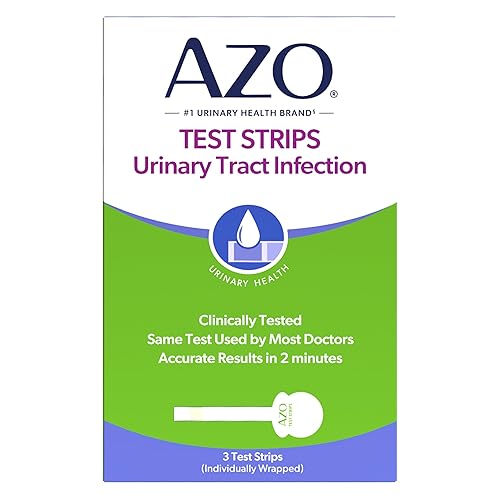 AZO Urinary Tract Infection (UTI) Test Strips, Accurate Results in