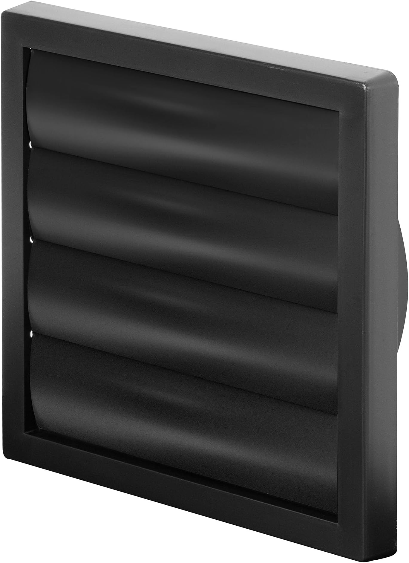 Awenta 6" inch / 150 mm External Gravity Grille Black Air Vent Cover