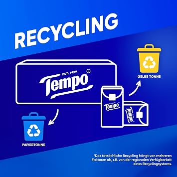 Tempo Tissues 15 Pack (15x10 Tissues)