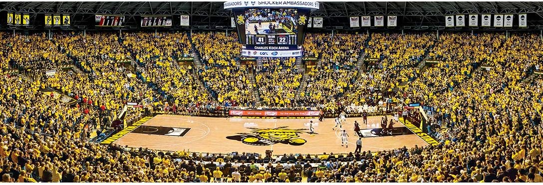 MasterPieces NCAA Panoramics 1000 Puzzles Collection - Wichita State NCAA Panoramics 1000 Piece Jigsaw Puzzle