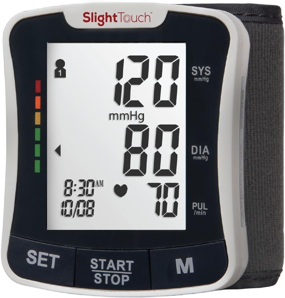 Slight Touch Fully Automatic Wrist Digital Blood Pressure Cuff Monitor ST-501