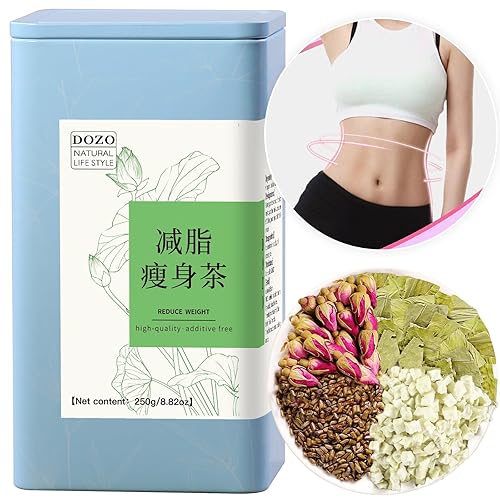 DOZO Jian Zhi Shou Shen Tea Winter Melon Lotus Leaf Tea 8.8oz250g (40bolsas) Rose Buds Cassia Seeds Combinación Salud Té de hierbas sin añadir azúcar