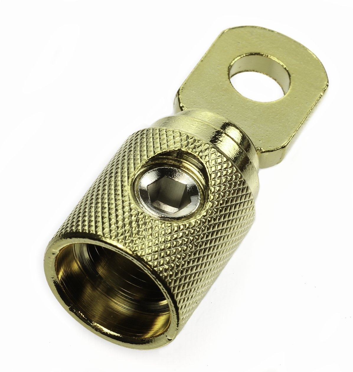 Amazon.co.jp: VOODOO (4) 1/0 2 0 Ga ゲージ AWG 5/16インチ ゴールド