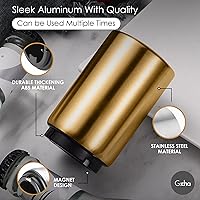 Vista 4 de GOCHA Abrebotellas magnético de cerveza con receptor automático de tapa – Dispositivo de empuje de acero inoxidable, herramienta de barra con una