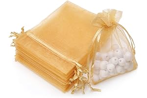 2x3 Sheer Organza Jewelry Pouches