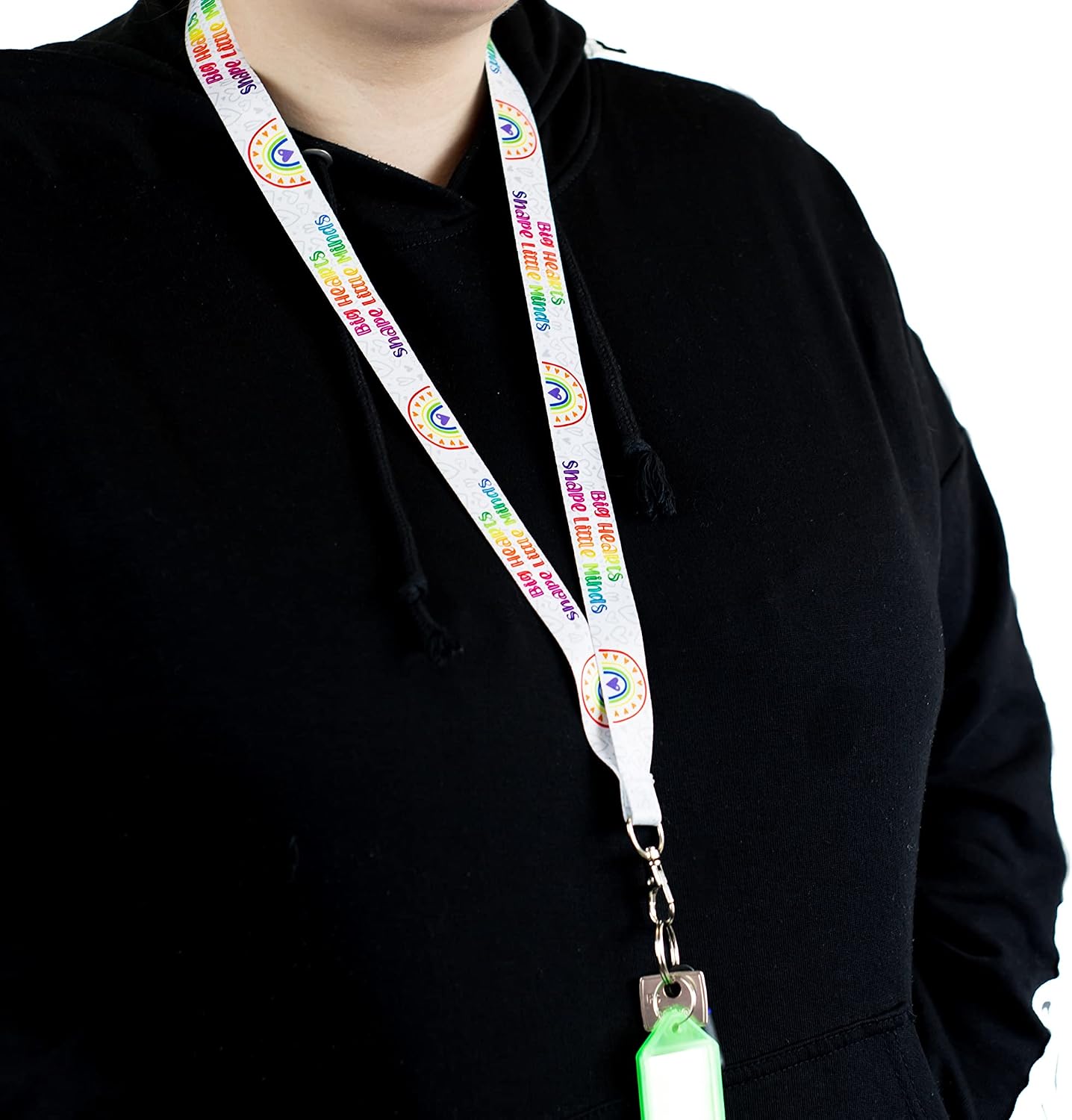 Medical ID Me Big Hearts Shape Little Minds Lanyards Teacher Nursery Nurse Care Worker SEN Teachers Gift Leaving Present - Image 5