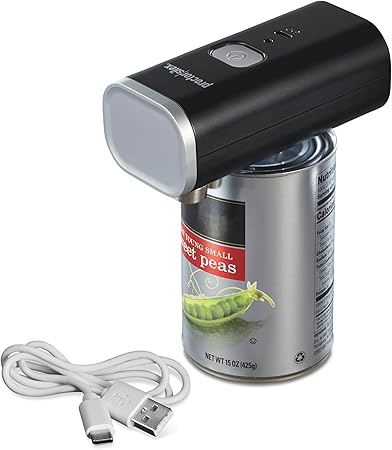 Proctor Silex Automatic Electric Can Opener, Hands Free Cordless Operation