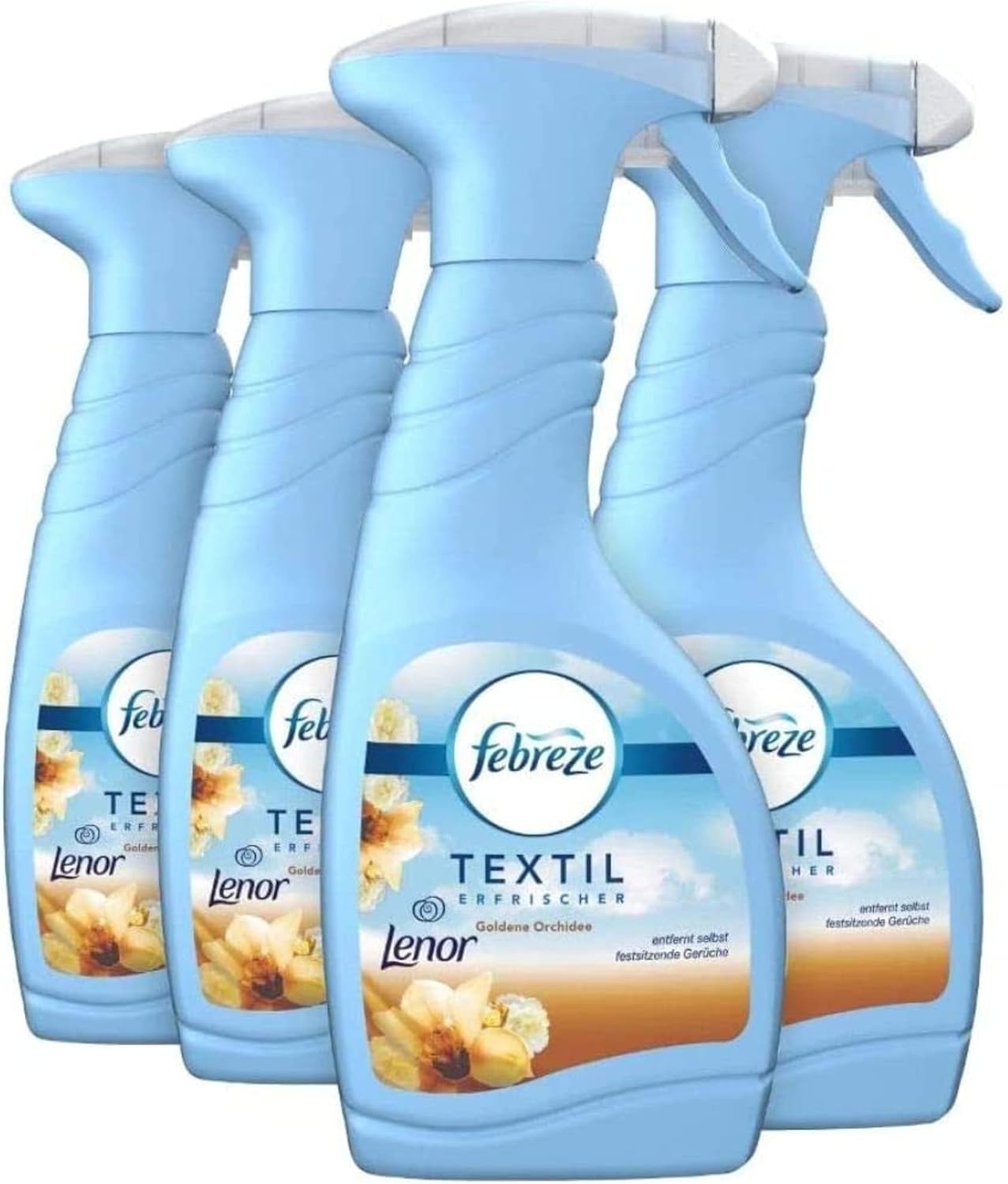 Febreze 8006540728406 Febreze Spray Deodorante Per Tessuti Lenor Golden Orchid, 500ml - Foto 9