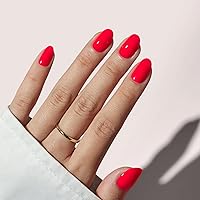 Vista 25 de BTArtbox - Uñas postizas almendradas estilo francesa, de gel suave reutilizable, ajuste natural, con pegamento, 30 piezas en 16 tamaños, diseño