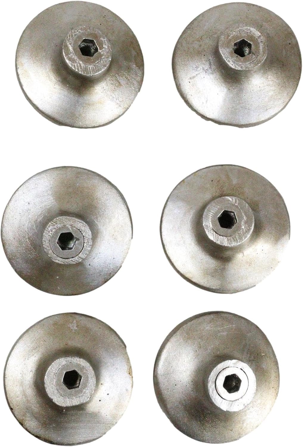 Ebros Gift Pack of 6 Rustic Western Country Texas Born and Proud Texan Flag Accent Drawer Cabinet Furniture Knobs Hardware Decorative Knob Set Figurines (2)