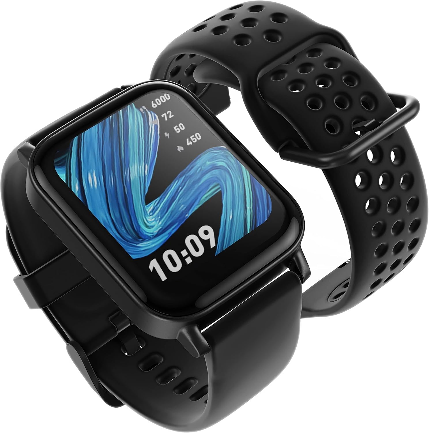 klatre Smartwatch voor heren, 2023 Smartwatch KS1N, 1,69 HD, 5ATM waterdicht, fitnesshorloge