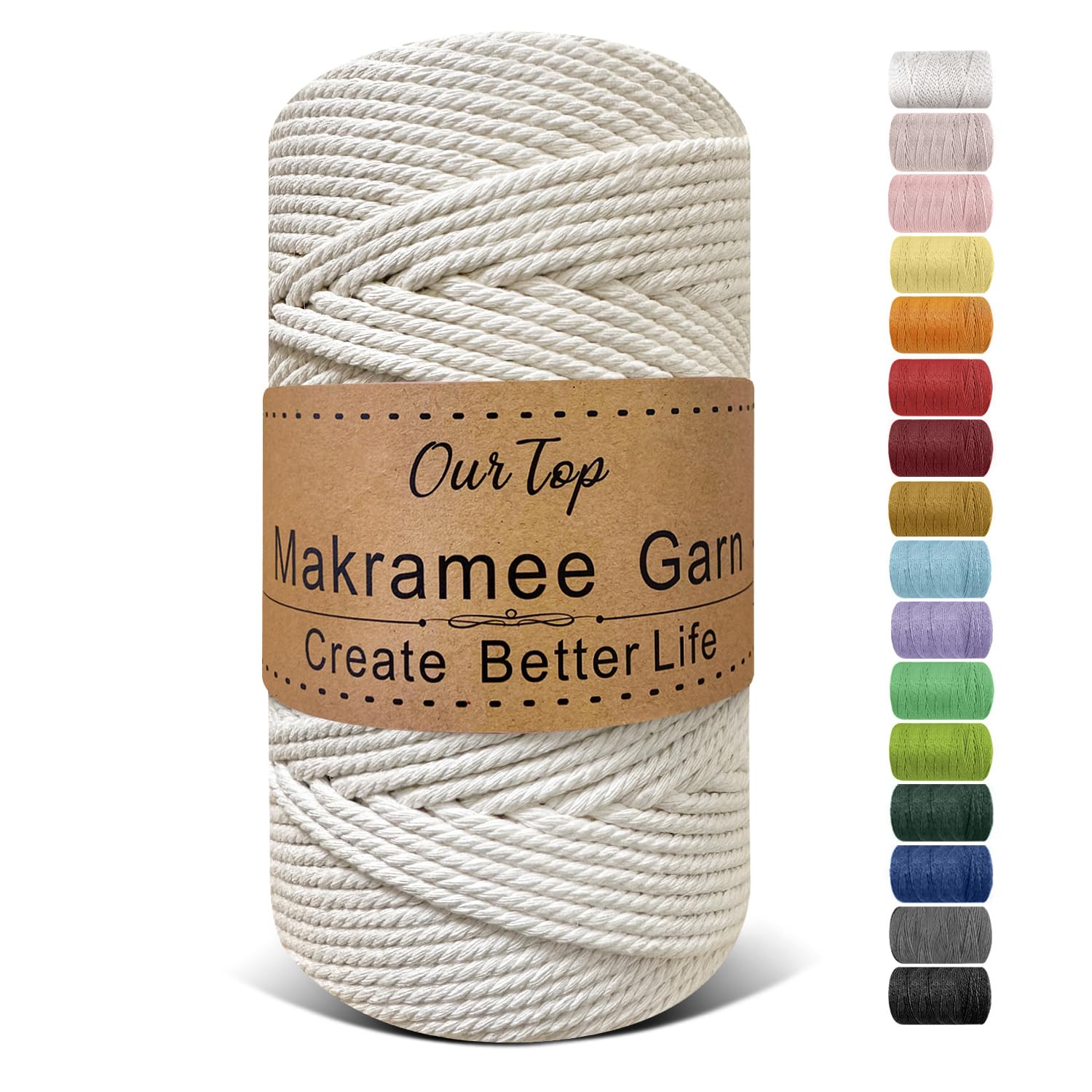 OurTop Premium Macrame Cord