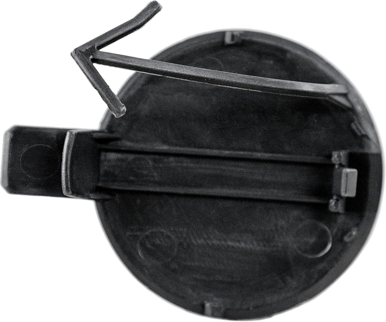 DAT AUTO PARTS Front Tow Hook Bumper Cover Eye Hole Insert Mounting Replacement For 2017-2018 Kia Forte Black Smooth Primed Plastic KI1029102 86588B0000