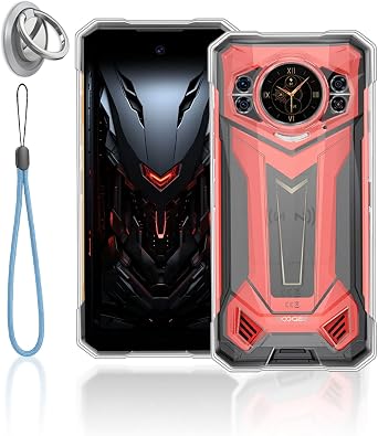 for DOOGEE S200 Plus Case, Camera Protection, Shockproof Thin Cover, Resists Yellowing and Scratches, Soft TPU Case - Clear