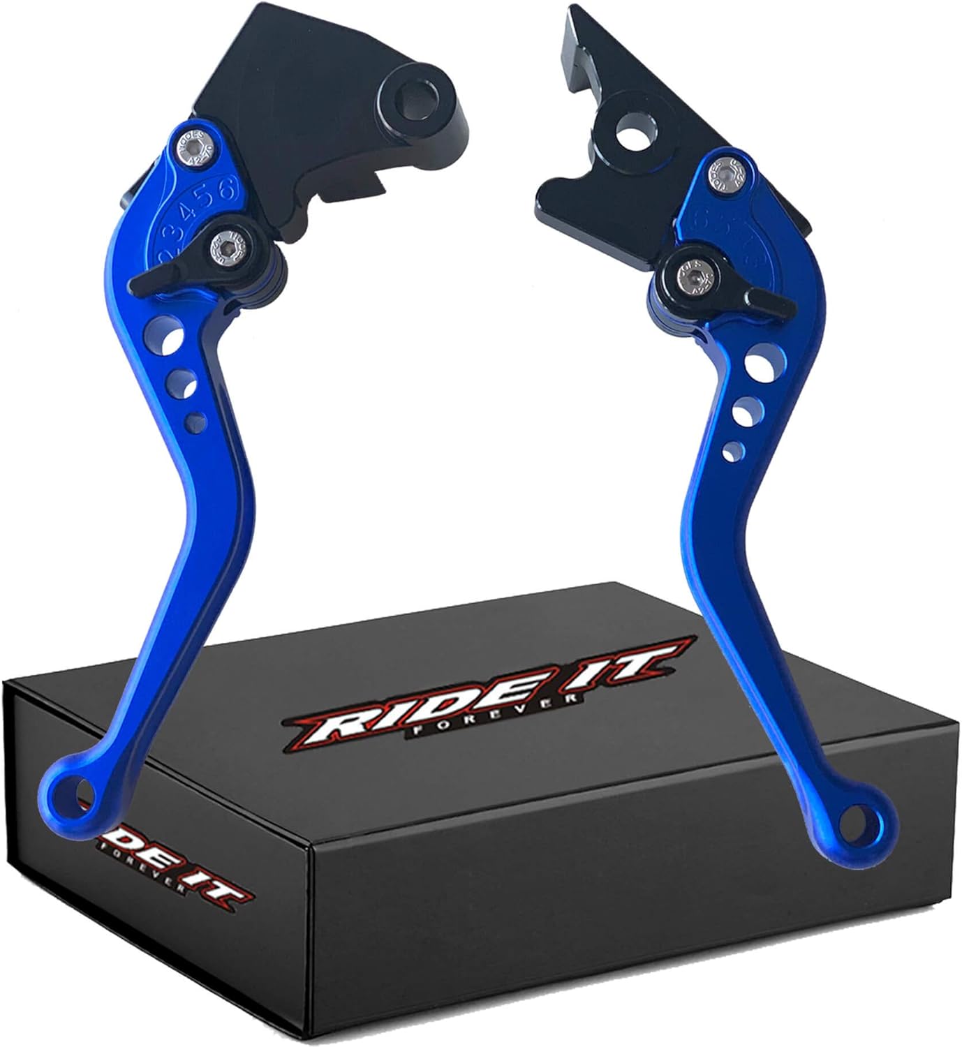 Ride IT Short Brake Clutch Levers for Ninja 250R 2008-2012, Ninja 300R Z300 2013-2018,Ninja400 Z400 2018-2020,Z250/SL 2015-2017,Z1250 pro 2017-2020,Ninja125 2019, Compatible with Versys 300X 17-20