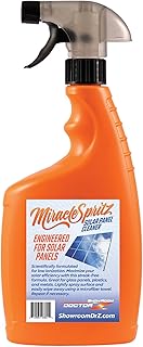 Solar Panel Cleaner - 32oz High-Efficiency Formula, Streak-Free, Protective Finish, Easy-to-Use, Cleans at Least 1900 ft