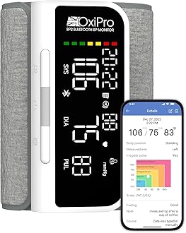 BP2 Smart Blood Pressure Monitors with App - Health & Pharma Awards Winner 2025 - Arm Blood Pressure Machines - Universal Small to Large Arm Cuff - Bluetooth BP Monitor