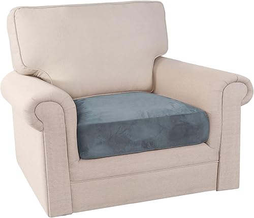 Vista 288 de PrinceDeco Fundas para sofá modular, 4 piezas, fundas de sofá para sofá seccional, fundas de terciopelo separadas para sofá seccional, en forma de L