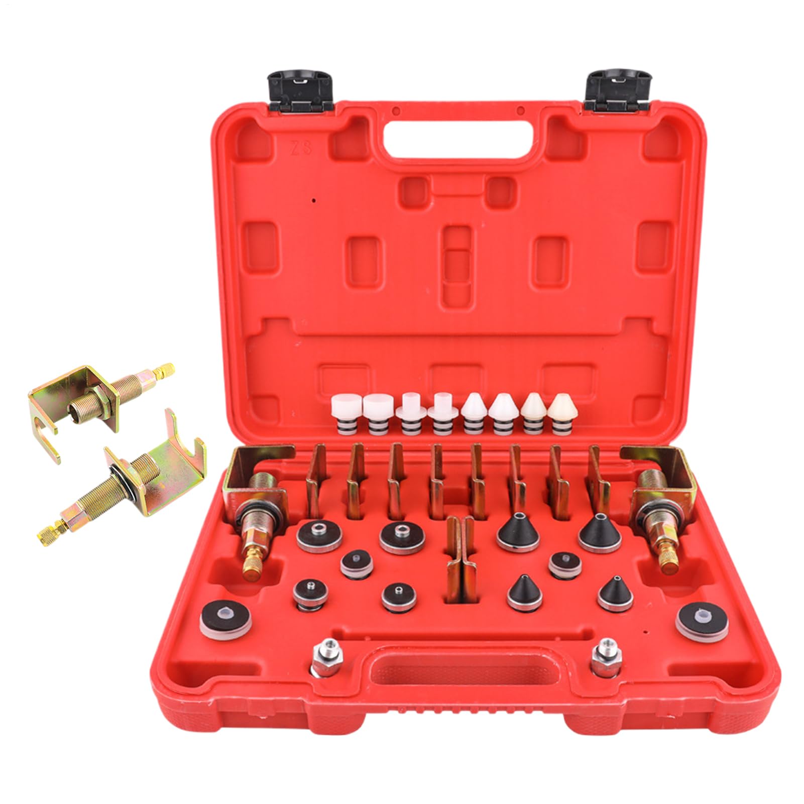 Kit De Reparación De Fugas Para Aire Acondicionado De Coche - Kit De Servicio Para Sistemas HVAC - Tester De Detección Rápida Para Mantenimiento De Climatizadores Automotrices, Presión De Radiador Y R