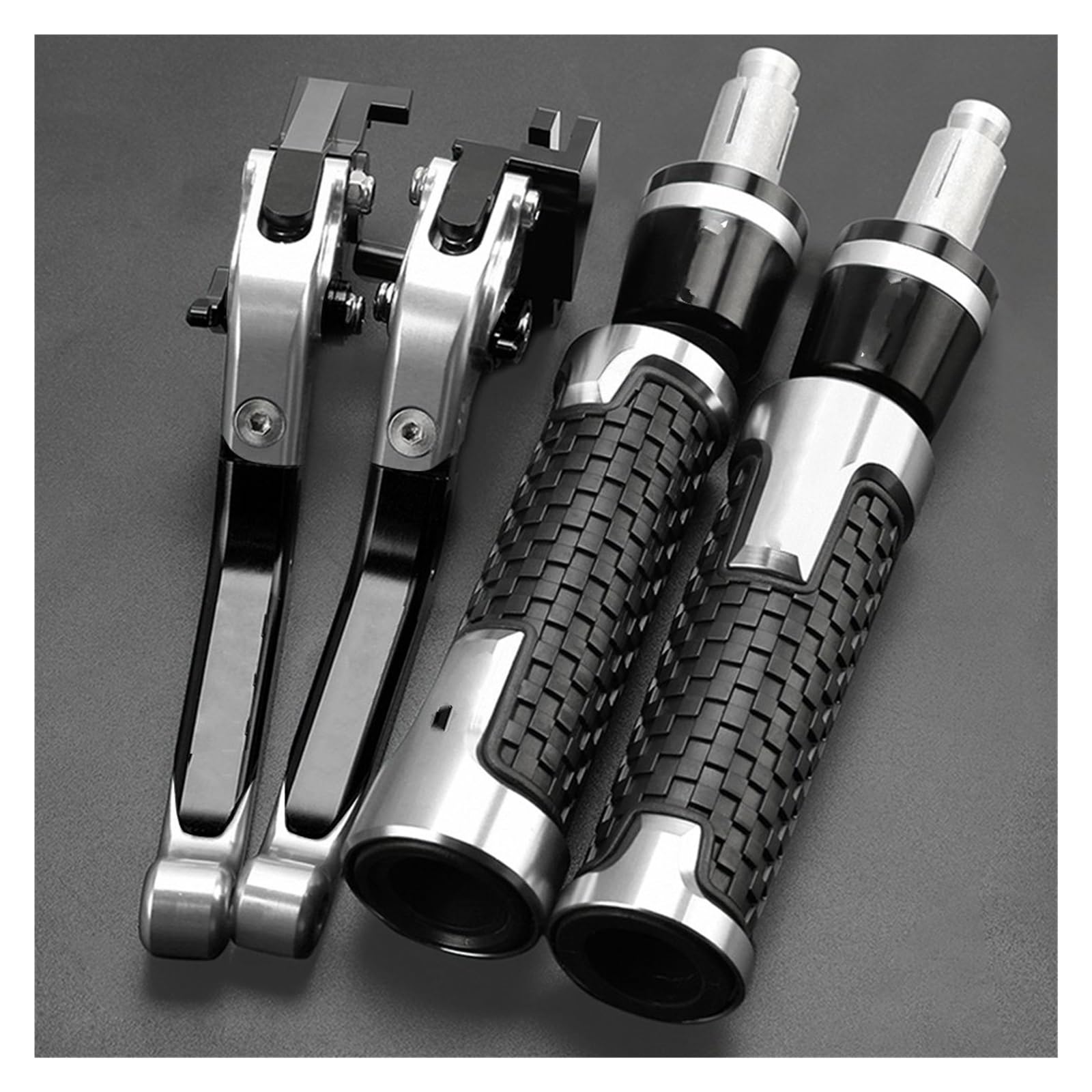 Pbqenxb Break and Clutch Levers for CFMOTO 300NK NK300 300 NK ABS 2017-2024 Brake Clutch Levers Handle Bar Grips Ends