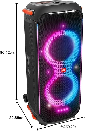 Miniatura 10 de JBL PartyBox 710 - Altavoz de fiesta con sonido potente, luces integradas y graves extra profundos, IPX4 a prueba de salpicaduras, conectividad