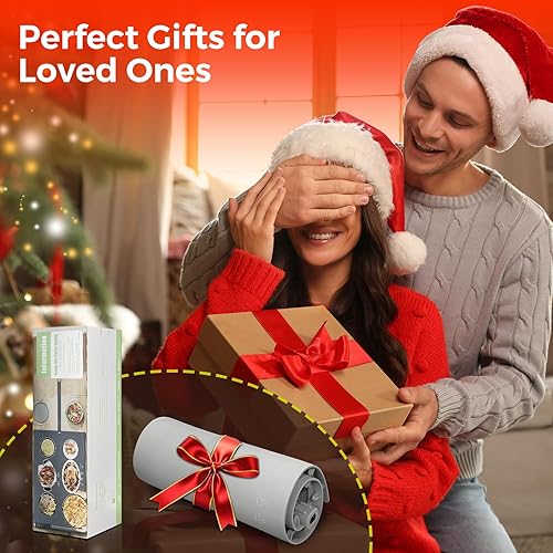 Miniatura 8 de Tapete de calentamiento de alimentos  Temperatura máxima de 248 , bandeja de calentamiento eléctrica con temporizador y 8 niveles ajustables,