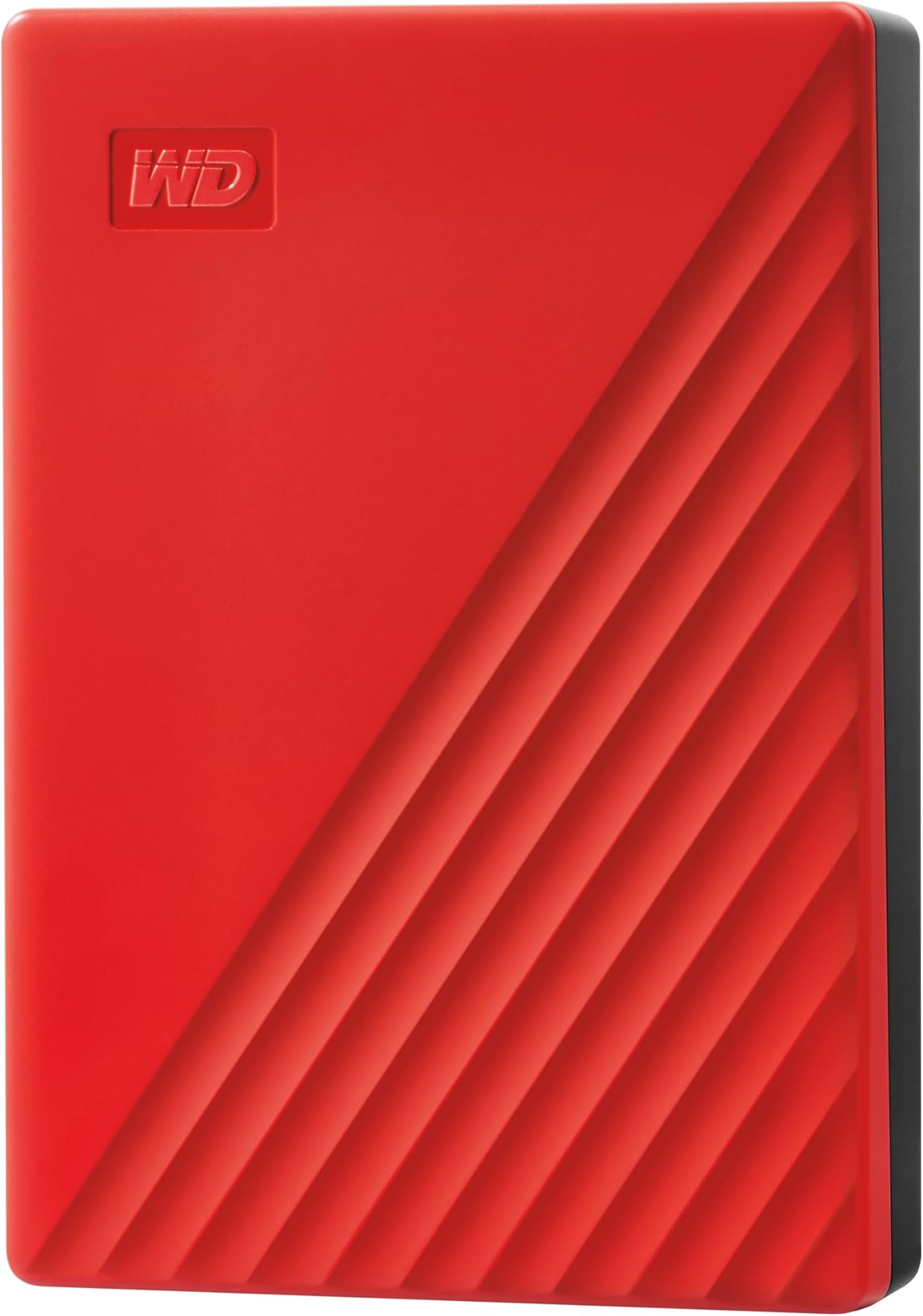 WD 6TB My Passport portable external storage, external hard drive, USB 3.0, portable HDD with software for device management, backup and password protection, works with PC, Xbox &Playstation, Red