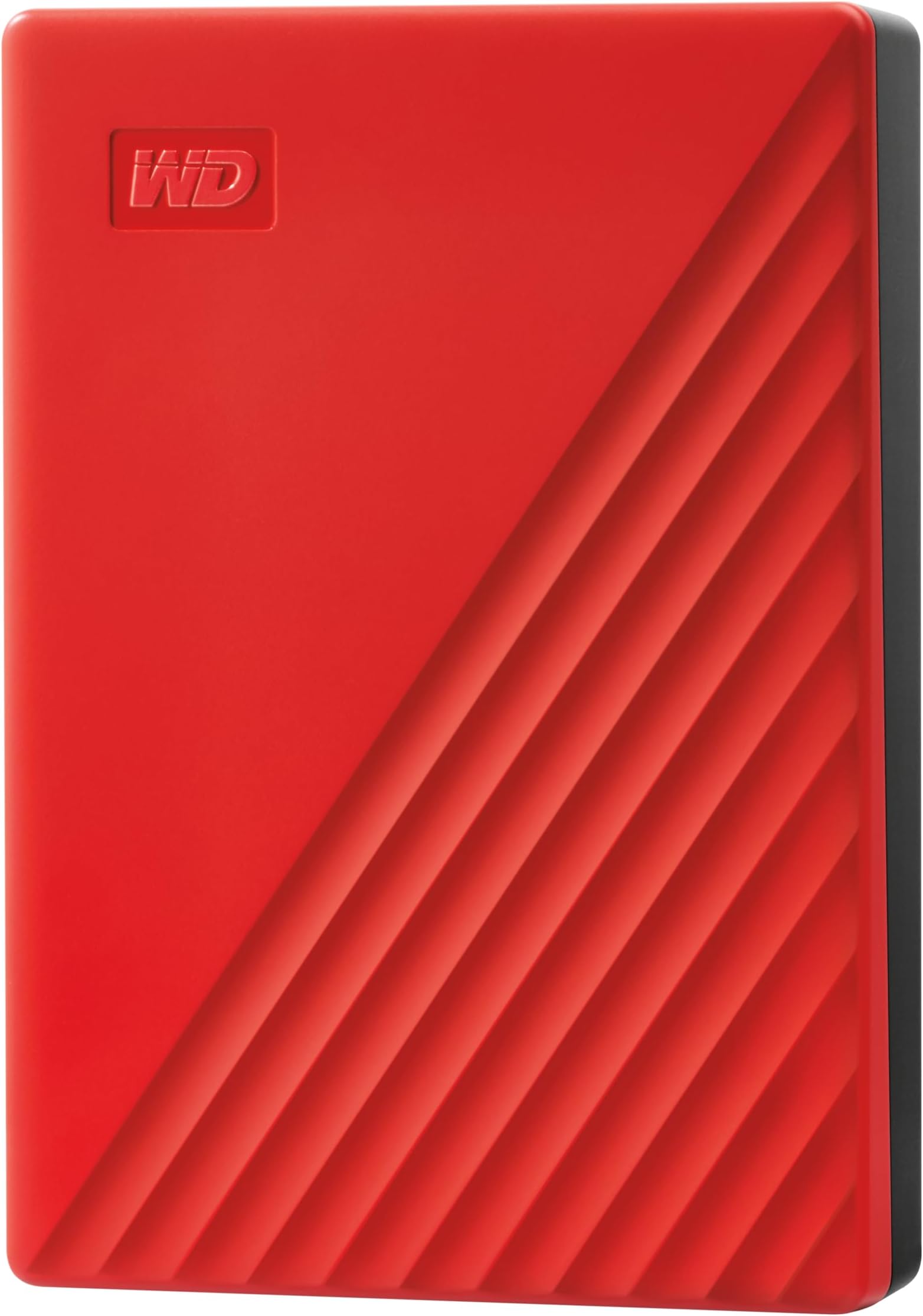 WD 6TB My Passport, Portable External Hard Drive, Red, Backup Software with Defense Against ransomware, and Password Protection, USB 3.1/USB 3.0 Compatible - WDBR9S0060BRD-WESN