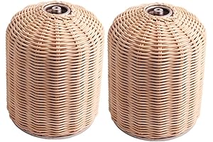 Toddmomy Rattan Isobutane Tank Covers