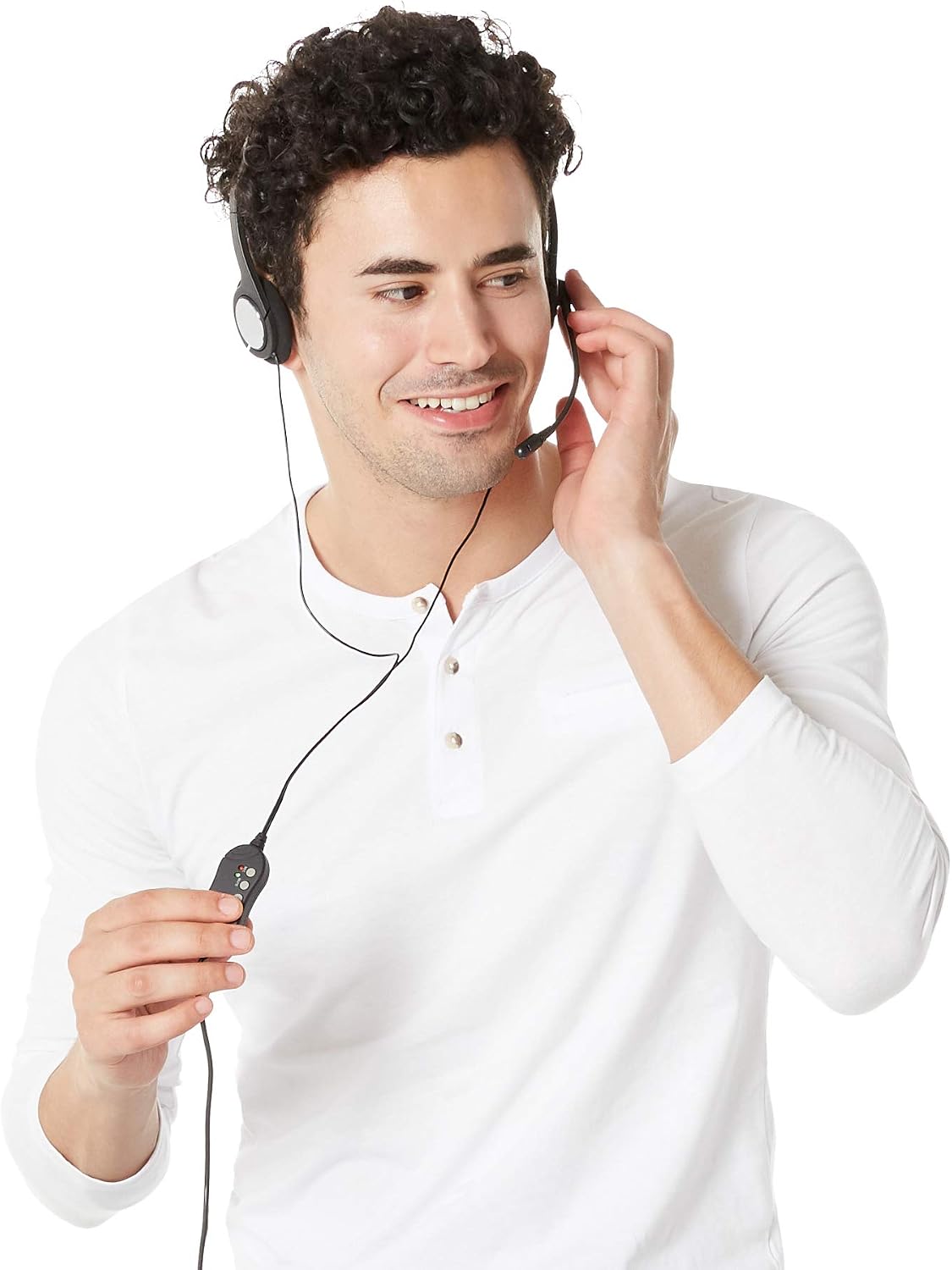 Amazon Basics USB Headset with Mic and Mute Option
