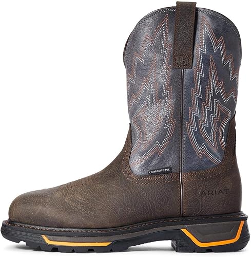 Miniatura 2 de ARIAT Hombres Iron Big Rig Western Work Boot Composite Toe - 10033966